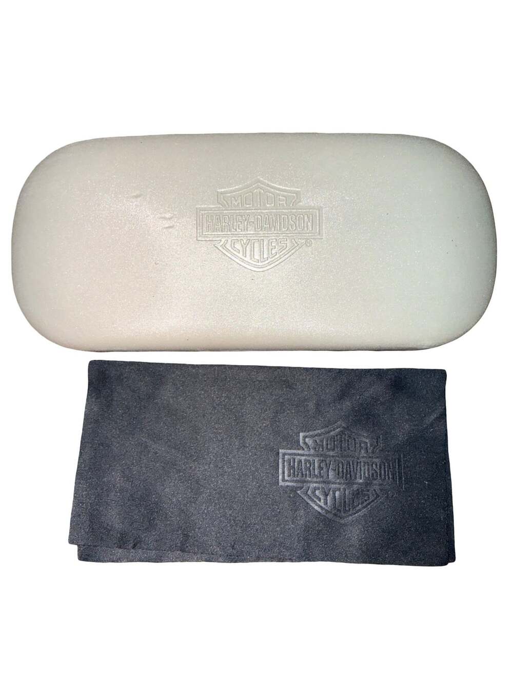 Harley-Davidson Hard Shell Eyeglasses Case with Cleaning Cloth
